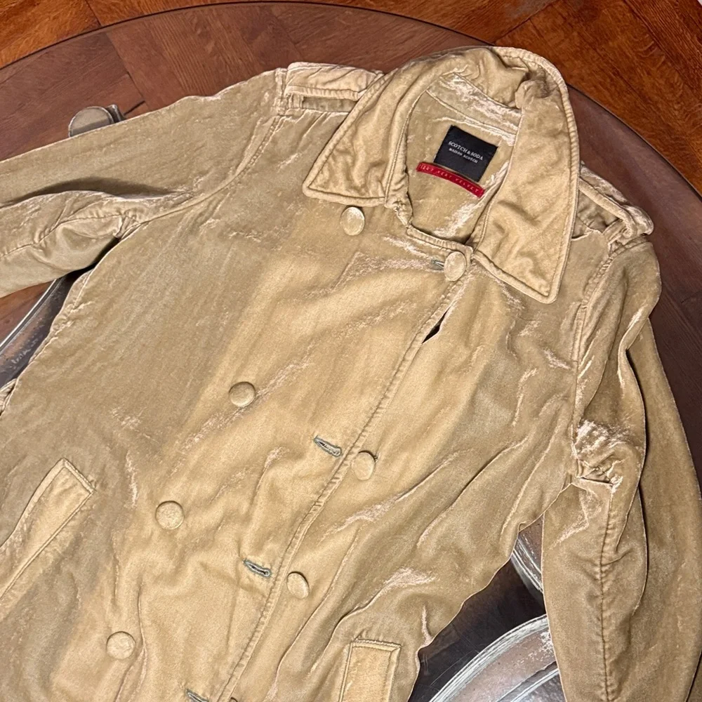 Scotch and soda  Olive Trench Coat - Picture 10 of 11